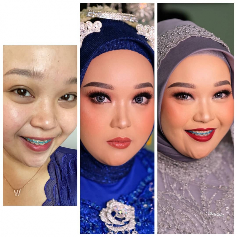 Ka Winda Before And After Make Up 