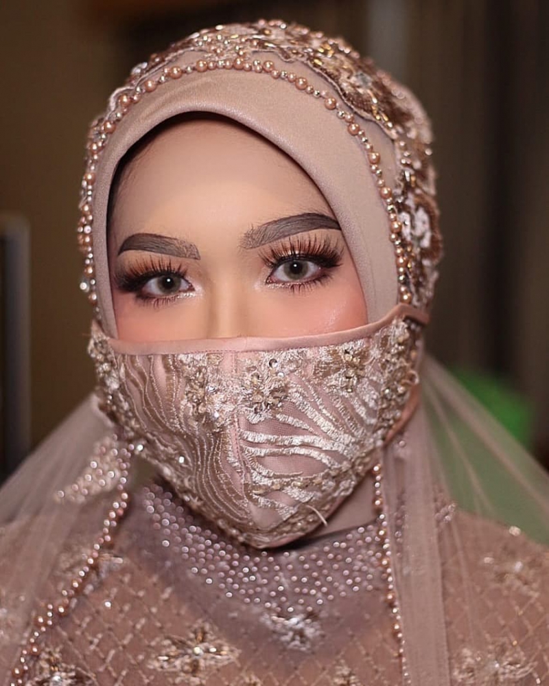 Walau Bermasker Tetap Cantik Ya Ka.... @ 