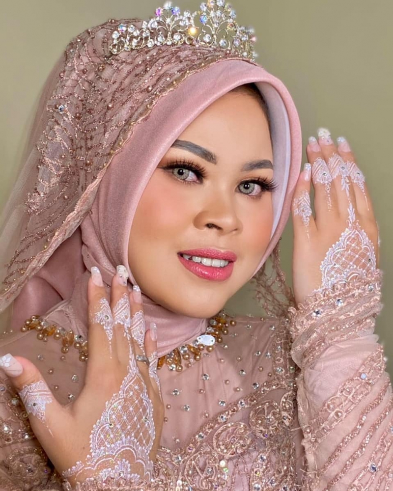 My Beautifull Bride @putrinafiz_  Make Up 