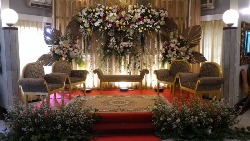 Dekorasi Pelaminan Akad Nikah @ Hotel Arimbi 