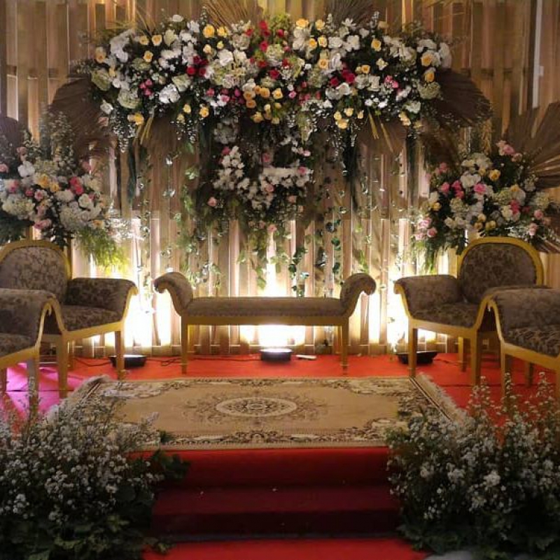 Dekorasi Pelaminan Akad Nikah @ Hotel Arimbi 