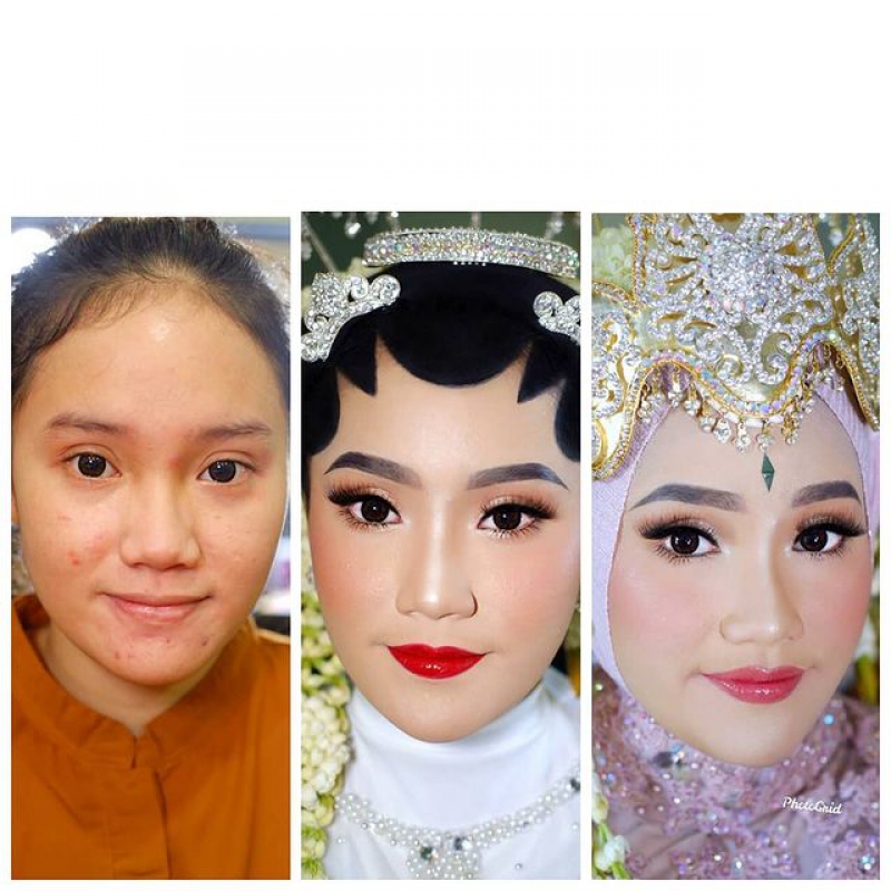 Ka Hari Before And After Make Up 