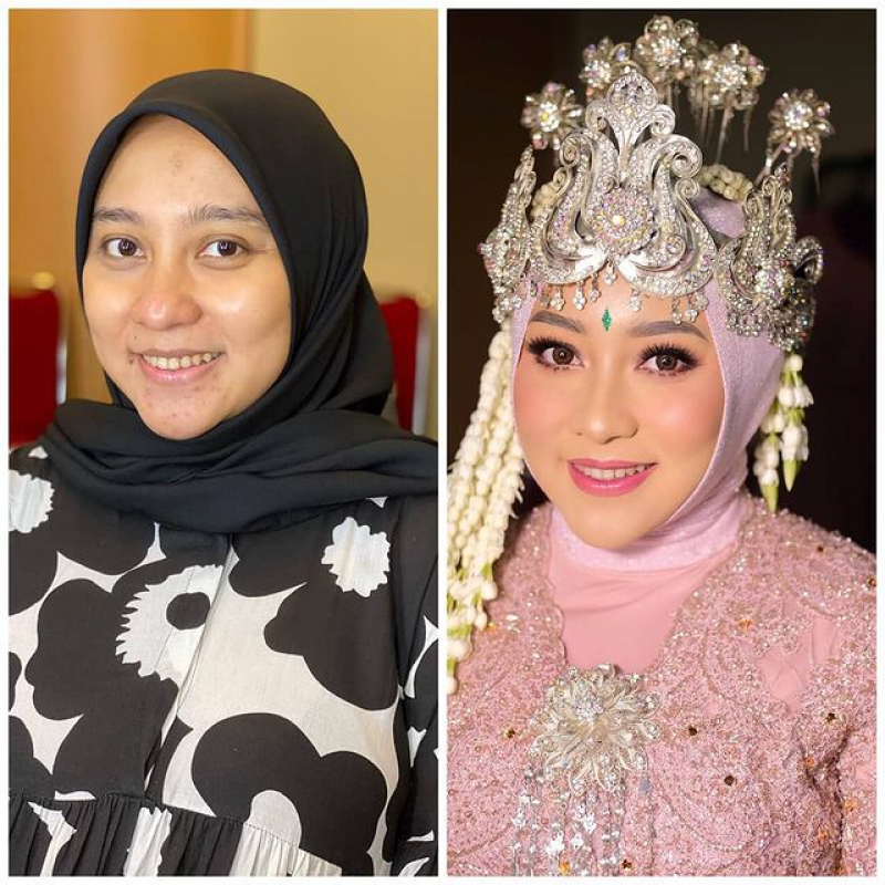 Ka Yuanita Before And After Make Up 