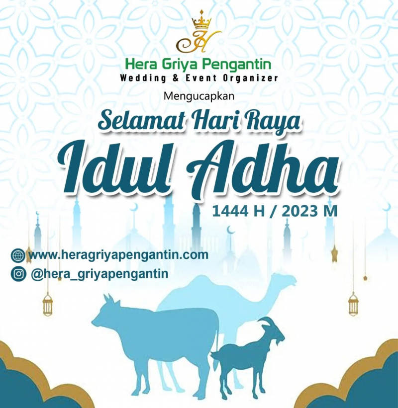 Hera Griya Pengantin Mengucapkan Selamat Hari Raya 