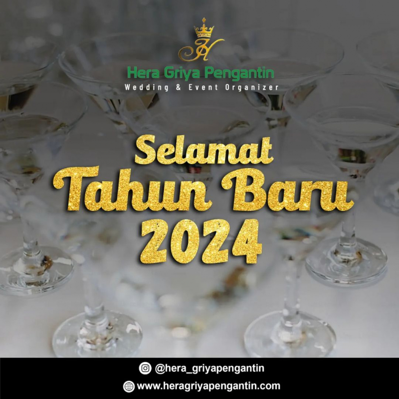 Happy New Year 2024

#happynewyear2024 
#heragriyapengantin #  